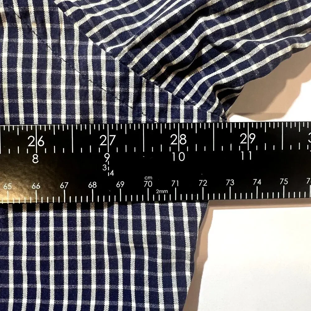 Ralph Lauren Blake Men's Gingham Button Down Long Sleeve Shirt‎ XL